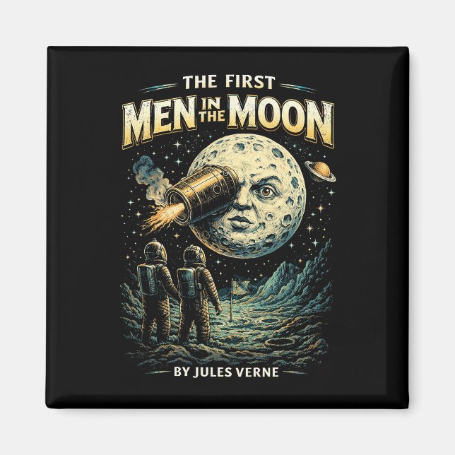 Imán Viaje a la Luna (Frente)