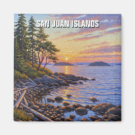Imán viaje a las islas san juan de washington