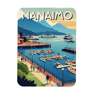 Imán Viaje a Nanaimo en la Isla de Vancouver