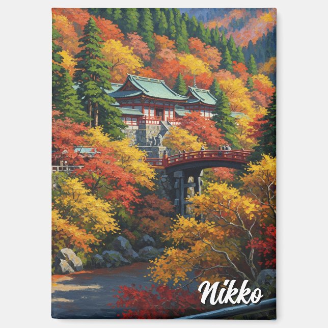Imán Viaje a Nikko Japón (Anverso)