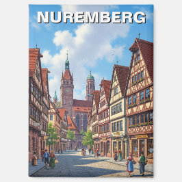 Imán Viaje a Nuremberg Alemania