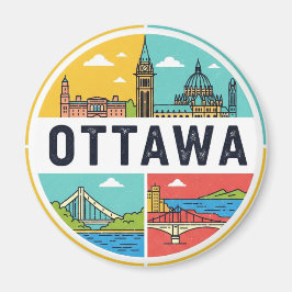 Imán Viaje a Ottawa Canadá