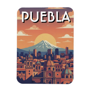 Imán Viaje a Puebla México