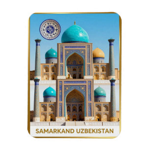 Imán Viaje a Samarcanda Registan Uzbekistán