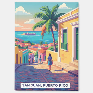Imán Viaje a San Juan Viejo Puerto Rico