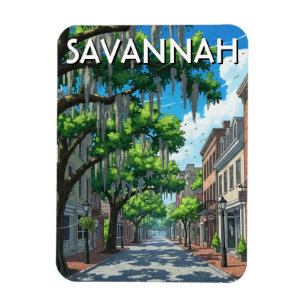 Imán Viaje a Savannah Georgia