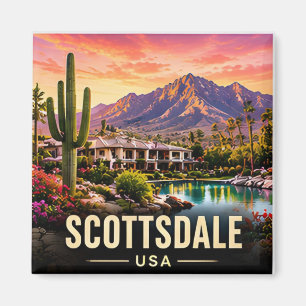 Imán Viaje a Scottsdale Arizona Desierto de Sonora Mont