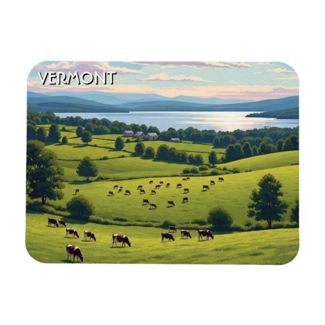 Imán Viaje a Shelburne Farms Vermont (Horizontal)