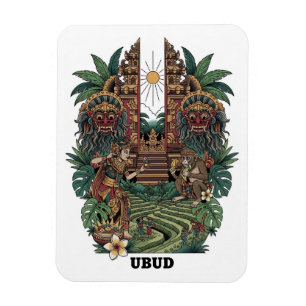 Imán Viaje a Ubud Bali Indonesia