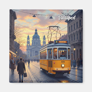 Imán Viaje al edificio del Parlamento de Budapest Hungr