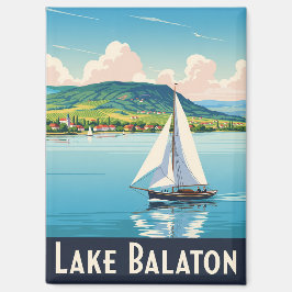 Imán Viaje al lago Balaton Hungría