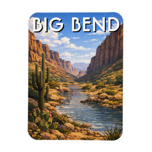 Imán Viaje al Parque Nacional Big Bend