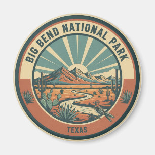Imán Viaje al Parque Nacional Big Bend