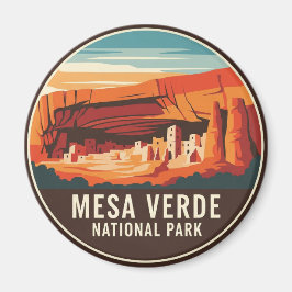 Imán Viaje al Parque Nacional de Mesa Verde