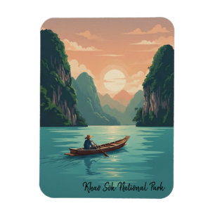 Imán Viaje al Parque Nacional Khao Sok Tailandia