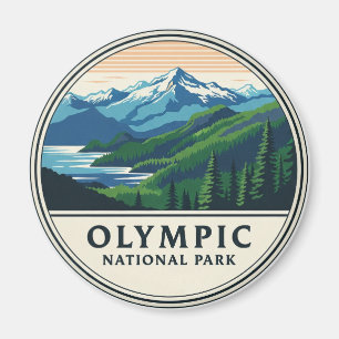 Imán Viaje al parque nacional olímpico de Washington