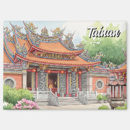Imán Viaje al Templo de Tainan en Taiwán
