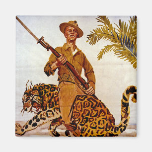 Imán ¿Viaje? ¿Aventura? ¡Únase a a los infantes de