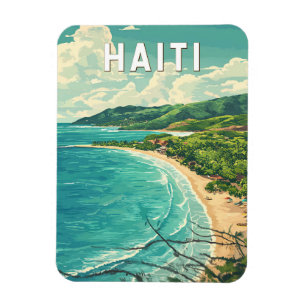Imán Viaje de arte de Ilustracion en Haití