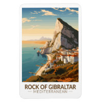 Viaje de arte del Rock of Gibraltar
