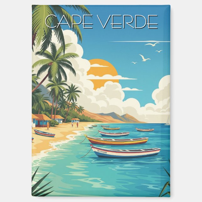 Imán Viaje de Cabo Verde (Anverso)