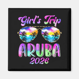 Imán Viaje de chicas Aruba 2026 Fin de semana de verano