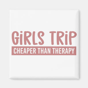 Imán Viaje de chicas más barato que Chicas de terapia