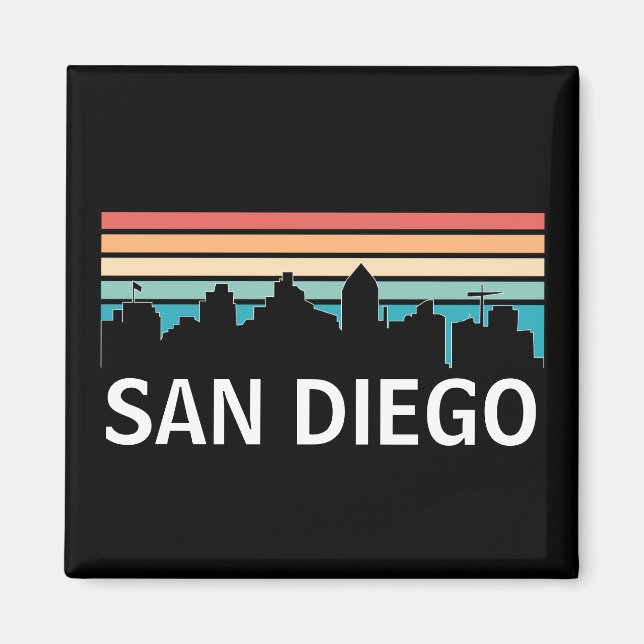 Imán Viaje de cosecha de vinos de San Diego California (Frente)