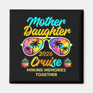Imán Viaje de crucero de madre e hija 2026 creando recu
