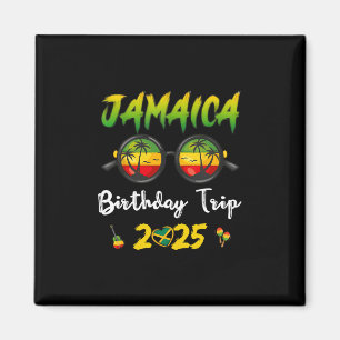Imán Viaje de cumpleaños a Jamaica 2025 Vacaciones fami