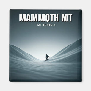 Imán Viaje de esquí de Mammoth Mountain California