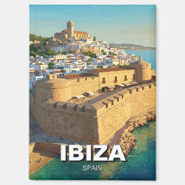 Imán Viaje de Ibiza Dalt Vila España