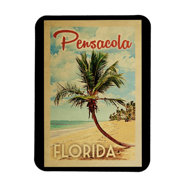 Imán Viaje de la cosecha de palma en Pensacola (Vertical)