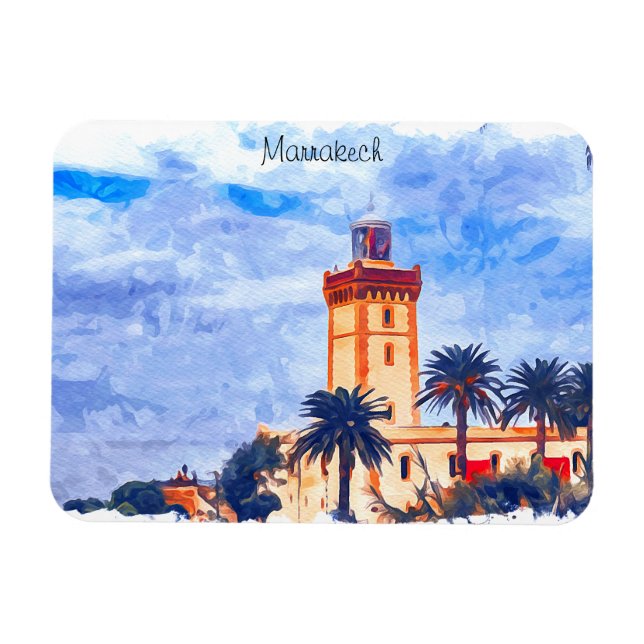 Imán Viaje de la mezquita marroquí (Horizontal)