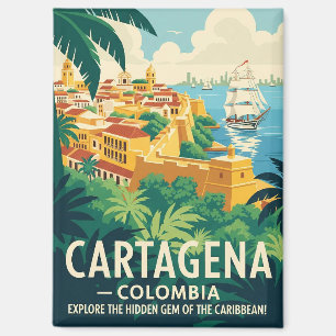 Imán Viaje de la Viña Cartagena Colombia