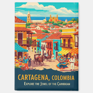 Imán Viaje de la Viña Cartagena Colombia