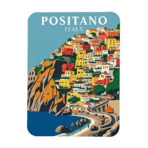 Imán Viaje de moda Positano Italia