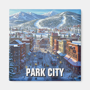Imán Viaje de Park City Utah