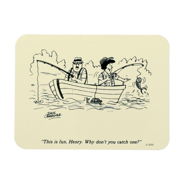 Imán Viaje de pesca (Horizontal)