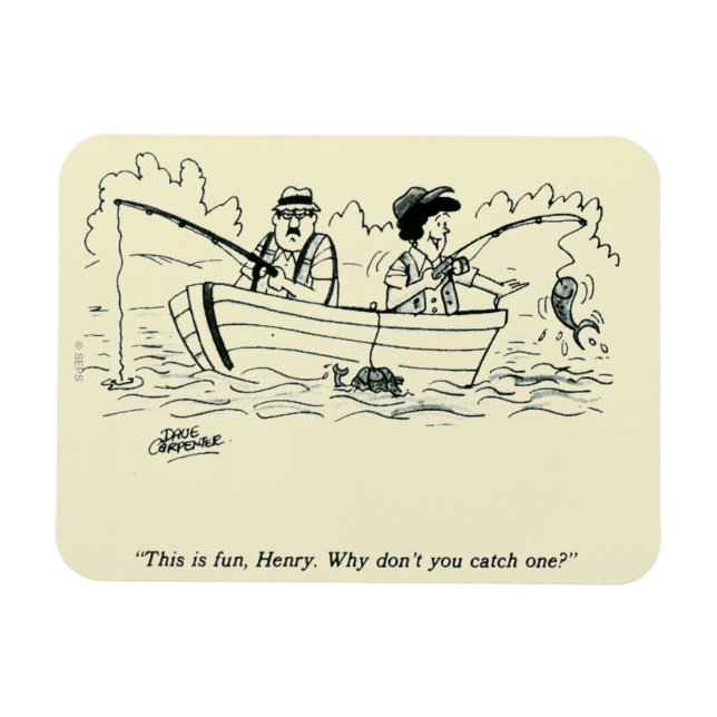 Imán Viaje de pesca (Horizontal)