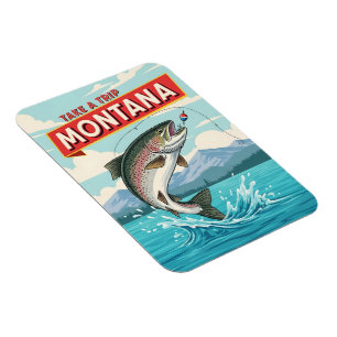 Imán viaje de pesca a Montana