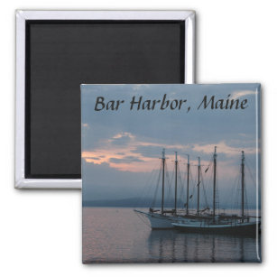 Imán Viaje de recuerdo Magnet Bar Harbour Maine