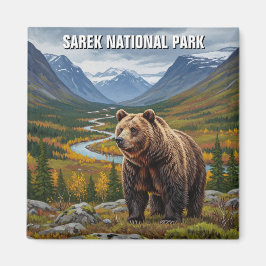 Imán Viaje de Suecia al Parque Nacional Sarek