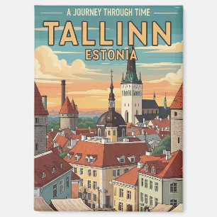 Imán Viaje de Tallín de Viena