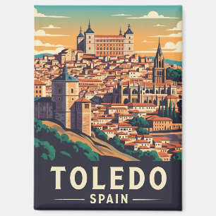 Imán Viaje de Toledo España Alcázar