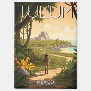 Imán Viaje de Tulum México