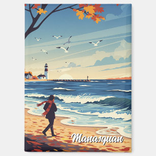 Imán Viaje de Vieja Manasquan en Nueva Jersey