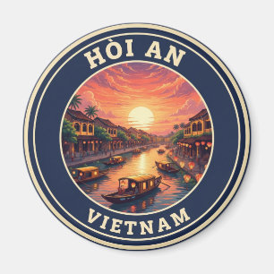 Imán Viaje de Vintage de Hoi An Vietnam