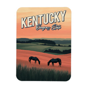 Imán Viaje de Vintage Kentucky
