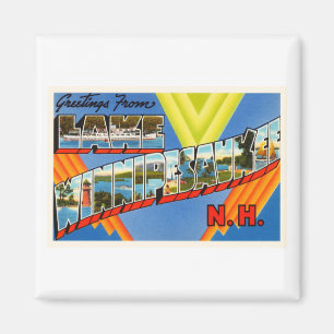 Imán Viaje de Winnipesaukee #2 New Hampshire NH del